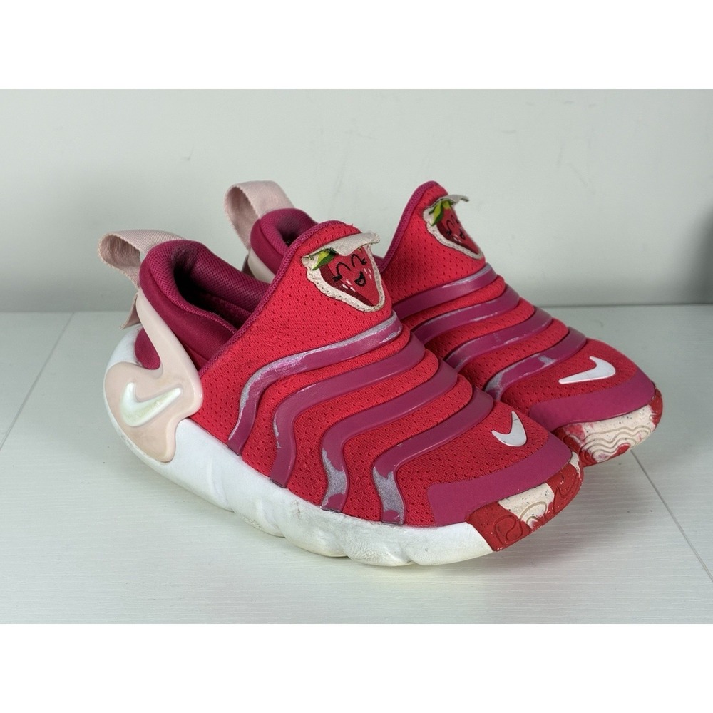 Nike Dynamo Go SE TD 12C Strawberry Siren Red Pink Toddler Slip On DO9376-600